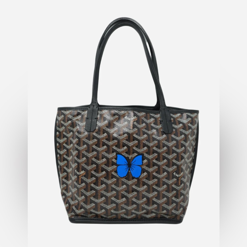 Goyard Goyardine Reversible Mini Anjou Black